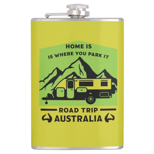 Australian Aussie Caravan Caravanning Summer Fickplunta (Framsidan)