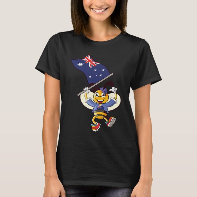 Australian Bee T Shirt (Framsida)