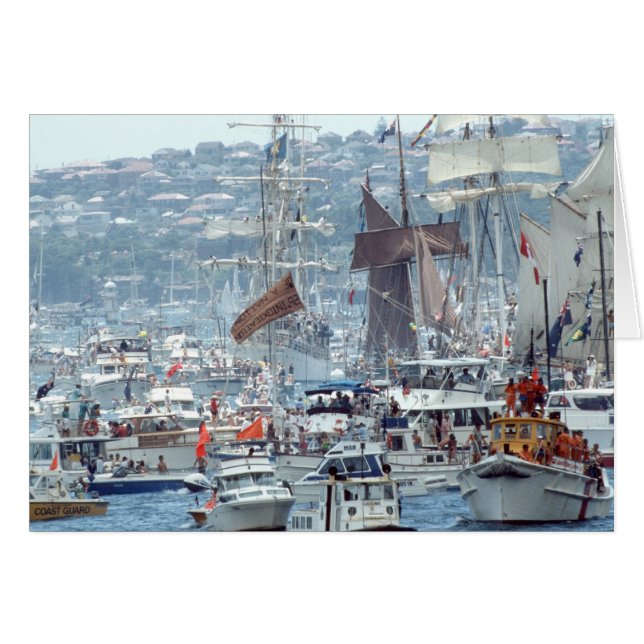 Australian Bicentennial Firande Hälsningskort (Framsidan Horizontal)