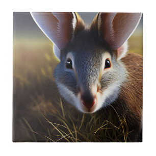 Australian Bilby Alert, Ceramic Tile Kakelplatta