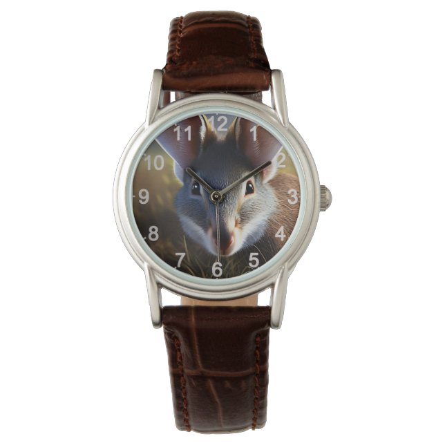 Australian Bilby Alert, Dam Wrist Watch Armbandsur (Framsida)