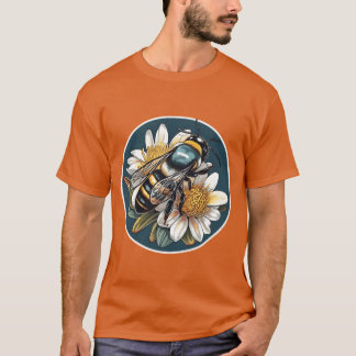 Australian Blue Banded Bee A Unique Native Species T Shirt