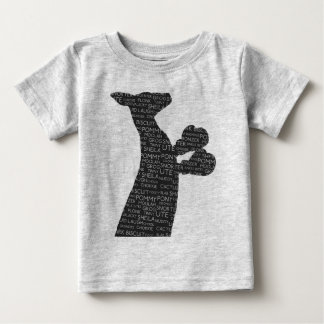 Australian Boxing Kangaroo med Slang Typography B T Shirt