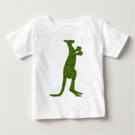 Australian Boxing Kangaroo med Slang Typography T-shirt