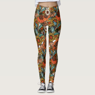 Australian Bush WildblommGarden Leggings