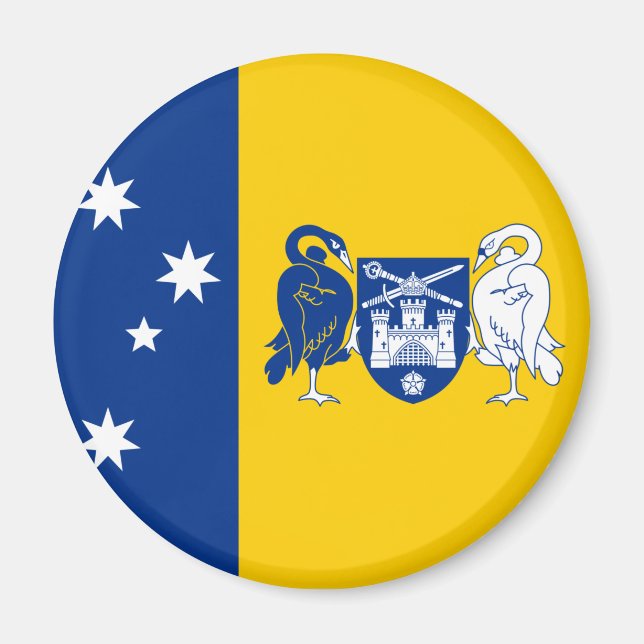 Australian Capital Territory flagga Magnet (Framsidan)