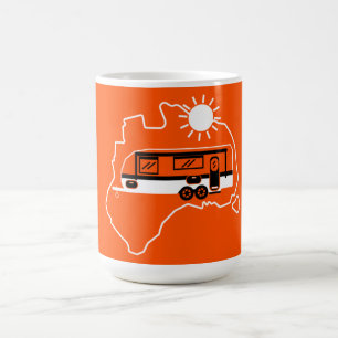 Australian Caravan Camping Magisk Mugg
