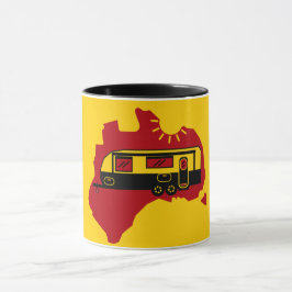 Australian Caravan Camping Mugg