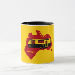Australian Caravan Camping Mugg