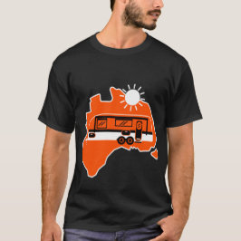 Australian Caravan Camping T Shirt