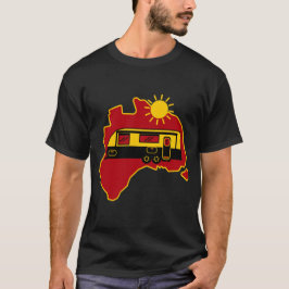 Australian Caravan Camping T Shirt