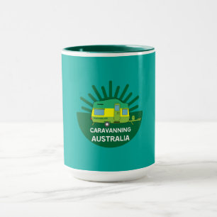 Australian Caravanning Aussie Caravaner Hampa Mugg