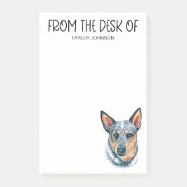 Australian Cattle Dog Älskare Post-it Block