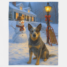 Australian Cattle Dog Helg Fleecefilt