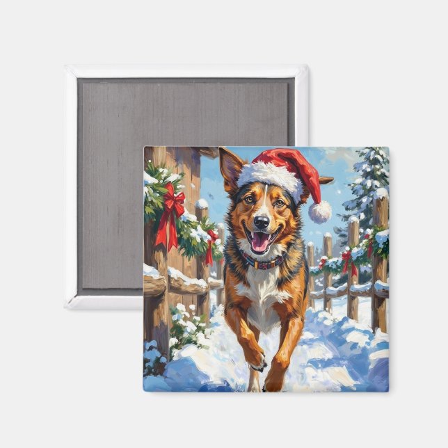Australian Cattle Dog Red Heeler Jul Magnet (Front/Back)