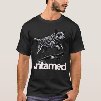 Australian Cattle Dog Röd Blue Heeler Otämjd frie T Shirt