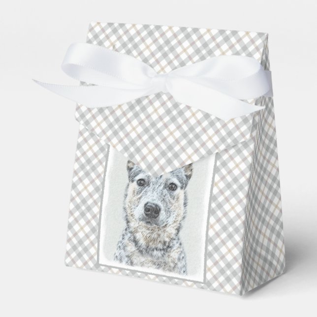 Australian Cattle Dog - Söt originell hundkonst Presentaskar (Framsidan Sidan)