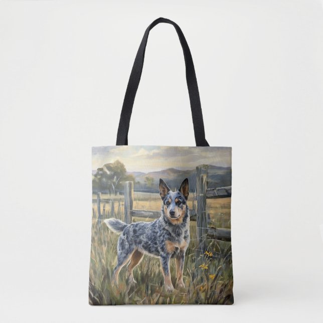 Australian Cattle Dog Tygkasse (Framsida)