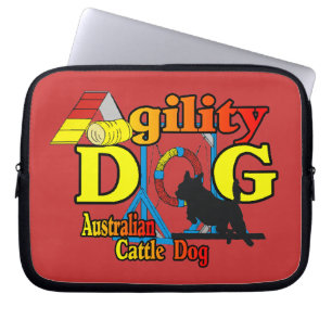 Australian Cattle Hund Agilitet Laptop Fodral