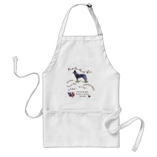 Australian Cattle Hund Art Gifts Förkläde
