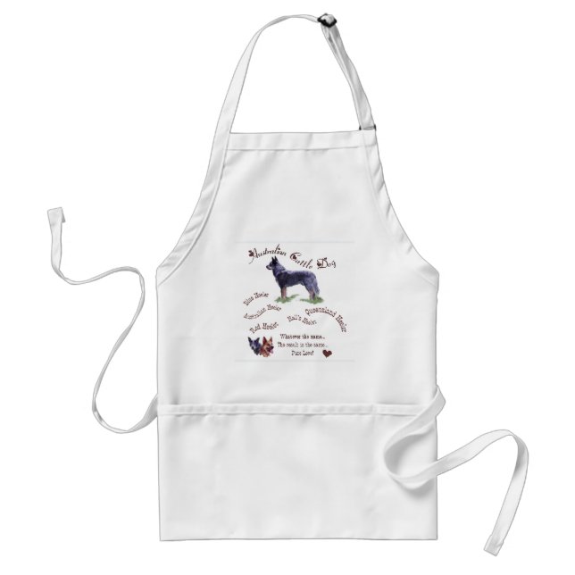 Australian Cattle Hund Art Gifts Förkläde (Framsidan)