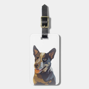 Australian Cattle Hund Bagagebricka
