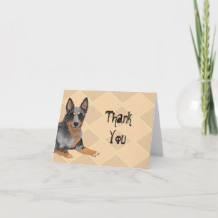 Australian Cattle Hund Blank Tack Notecard Kort