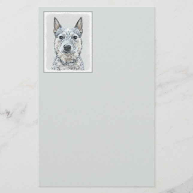 Australian Cattle Hund - Cute Original Hund Art (Framsida)
