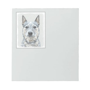 Australian Cattle Hund - Cute Original Hund Art Anteckningsblock
