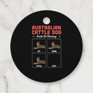 Australian Cattle Hund Guide to Training Gåvor Etiketter