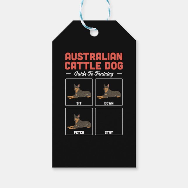 Australian Cattle Hund Guide to Training Presentetikett (Framsidan)