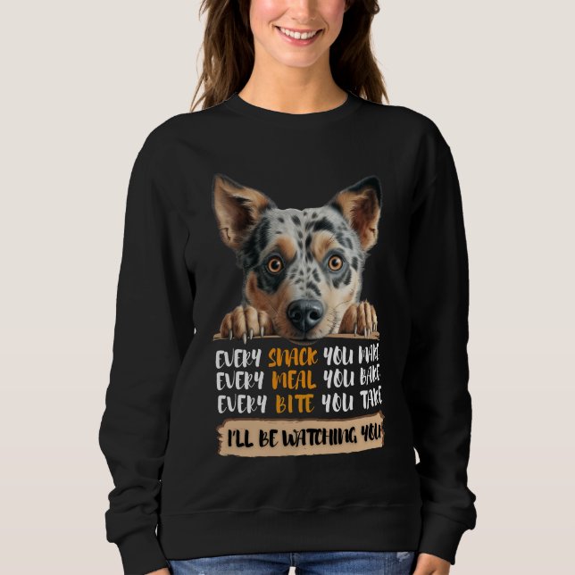 Australian Cattle Hund - jag ska titta på dig T Shirt (Framsida)