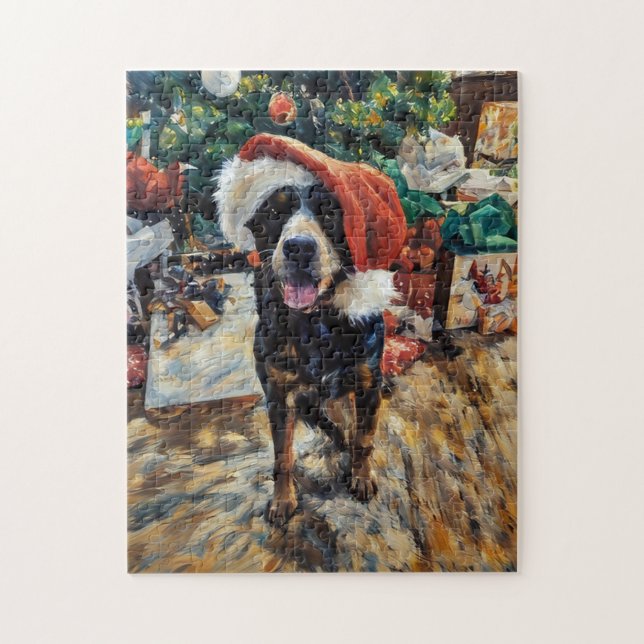 Australian Cattle Hund jul Puzzle Pussel (Vertikal)