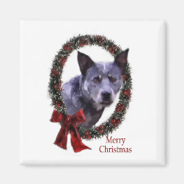 Australian Cattle Hund julgåvor Magnet