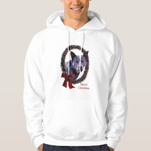 Australian Cattle Hund julgåvor Sweatshirt (Framsida)