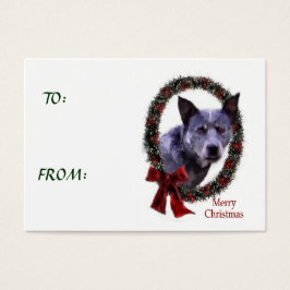 Australian Cattle Hund julgåvor Visitkort