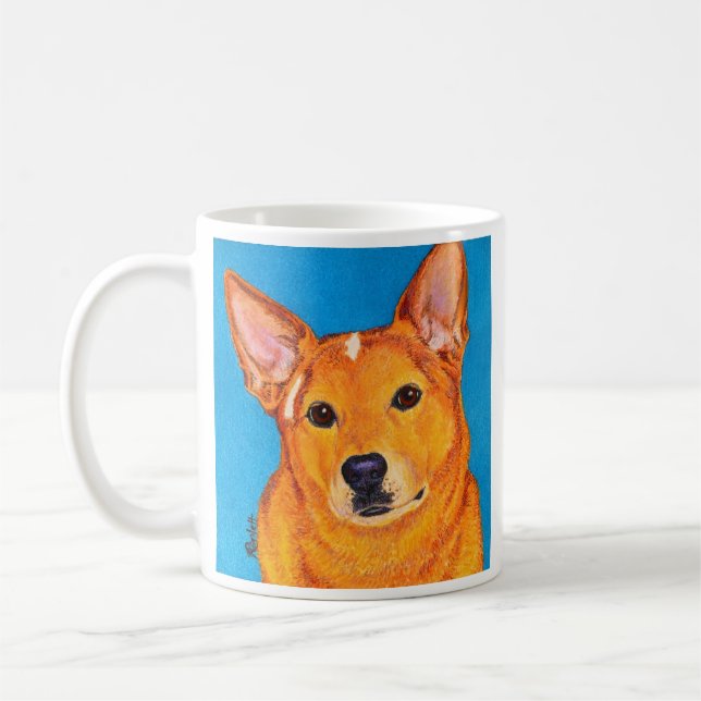 Australian Cattle Hund Mugg - "Red" (Vänster)