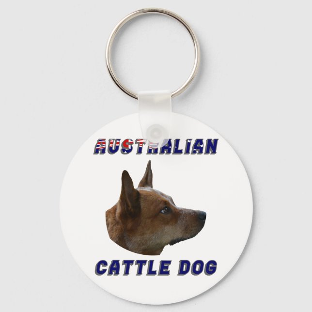 Australian Cattle Hund Nyckelring (Framsida)
