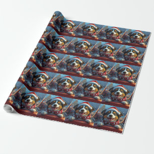 Australian Cattle Hund Roller Underlägg jul Presentpapper