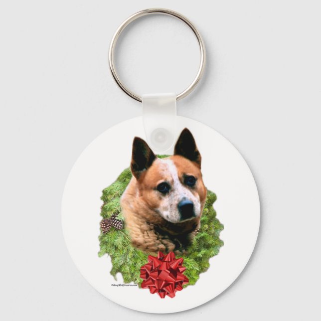 Australian Cattle Hund Wandan - Keychain Nyckelring (Framsida)