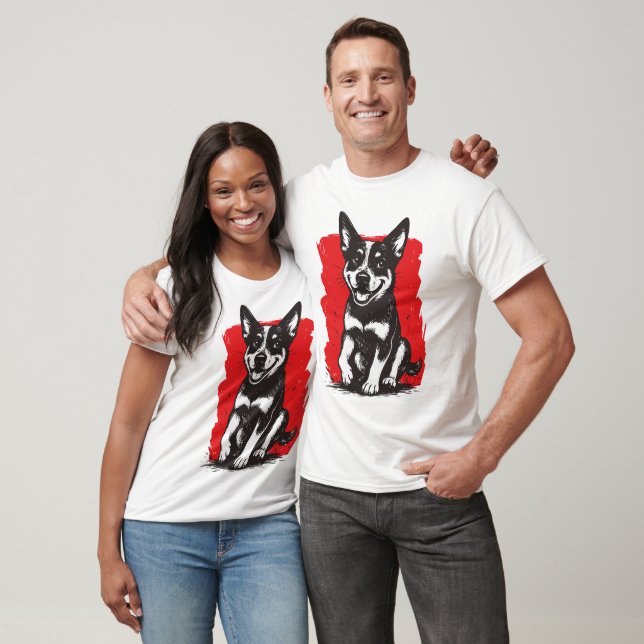 Australian Cattledog [00334c] T Shirt (Unisex)