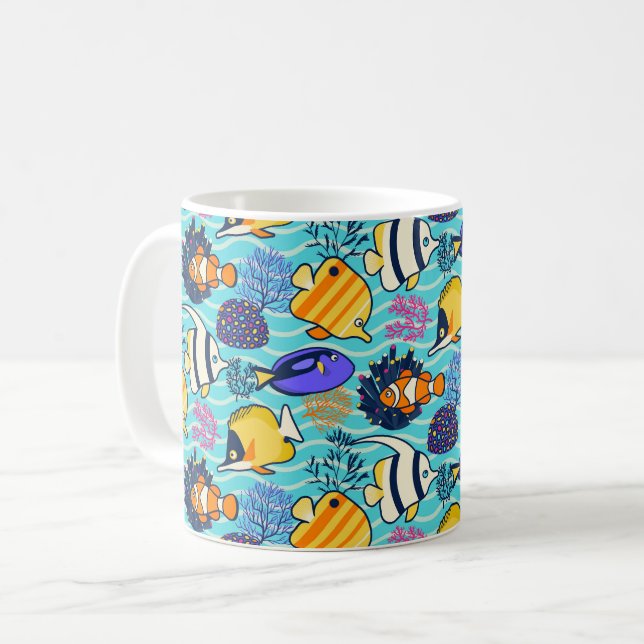 Australian Coral reef Kaffemugg (Framsida vänster)