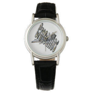Australian Crocodile and Crocodile Logotyp Armbandsur