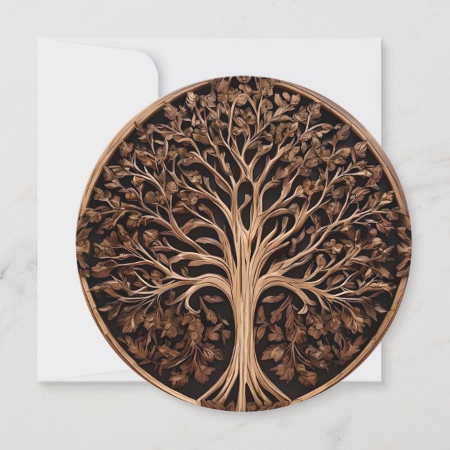 Australian Delight: Waratah Träd Wood Print, Spara Datumet (Framsida)