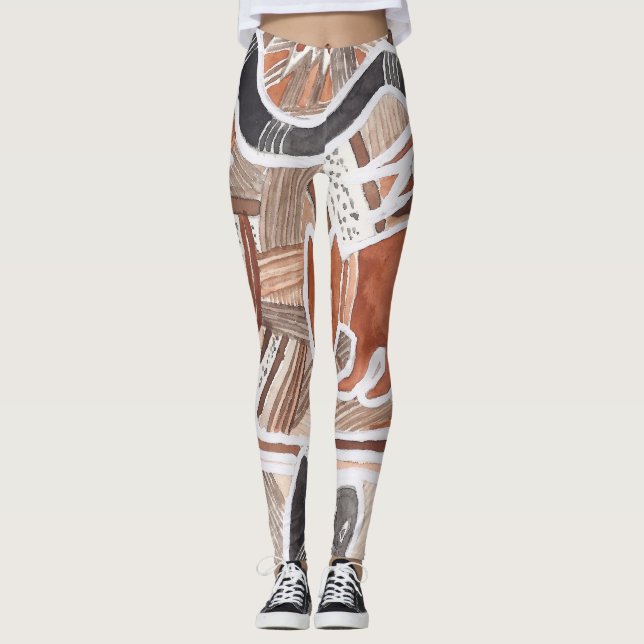 Australian Dream Mythical Animals 5 Snake Leggings (Framsida)