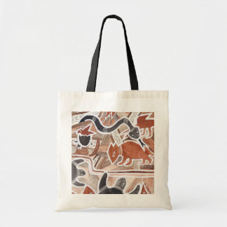 Australian Dreams Animals Turtle Snake Tote bag Tygkasse
