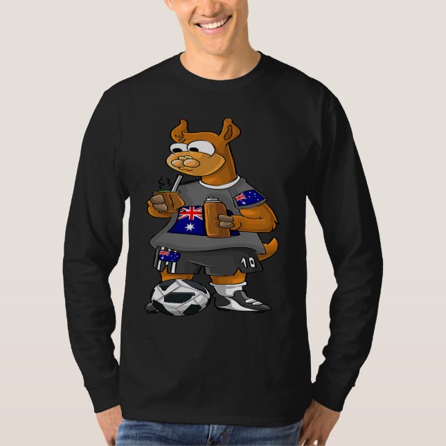 Australian Fan Lama T Shirt (Framsida)