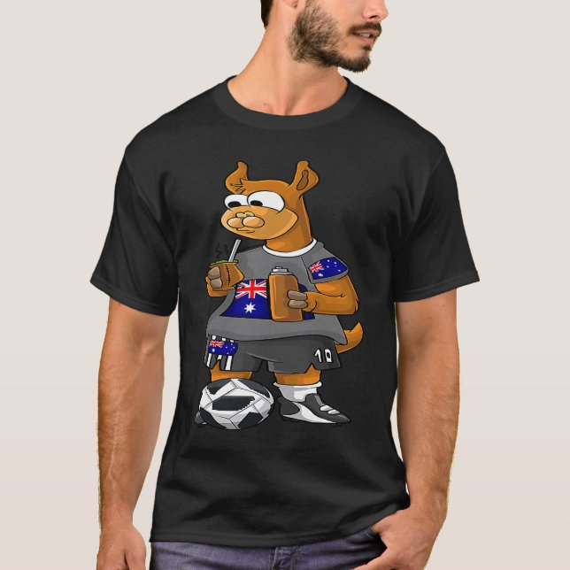 Australian Fan Lama T Shirt (Framsida)