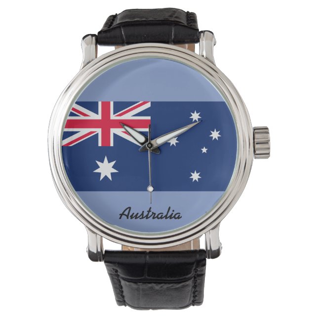 Australian Flag Watch Armbandsur (Framsida)