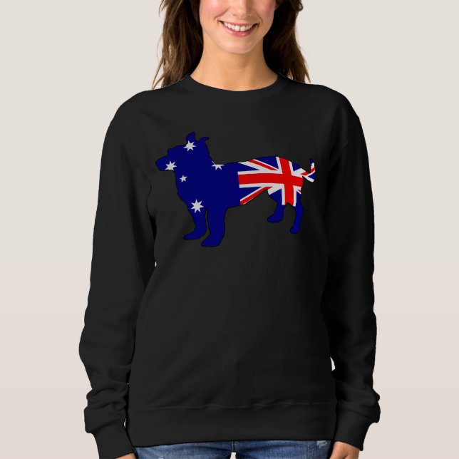 Australian Flagga Chihuahua T Shirt (Framsida)